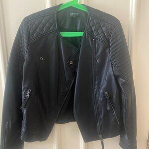 EXCELLENT CONDITION: Topshop Leather Jacket